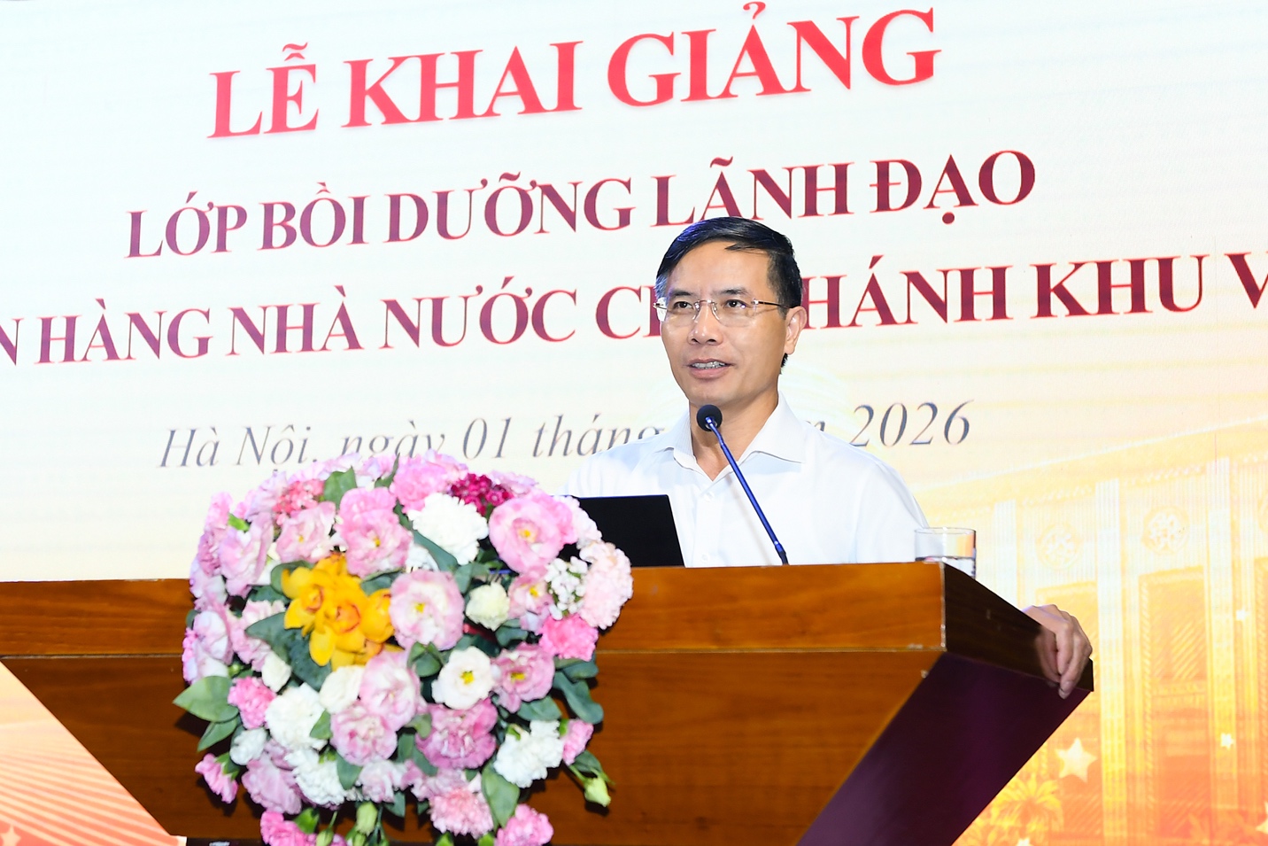 Ngân hàng Nhà nước Việt Nam tổ chức Lễ khai giảng “Lớp bồi dưỡng Lãnh đạo Ngân hàng Nhà nước chi nhánh khu vực”