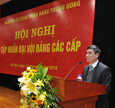 Hội nghị tập huấn Đại hội Đảng các cấp