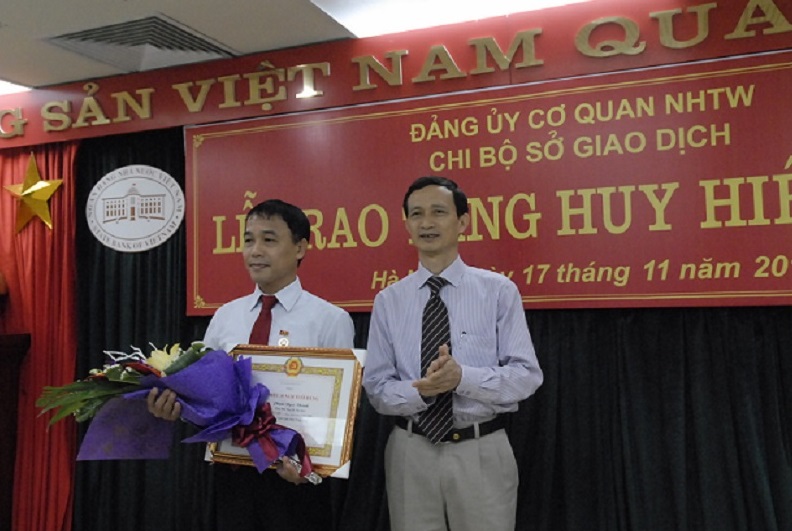 Đ/c Phạm Ngọc Khánh - Đảng viên Chi bộ Sở Giao dịch