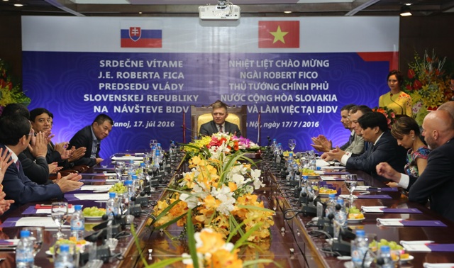 TTg Slovakia thăm BIDV