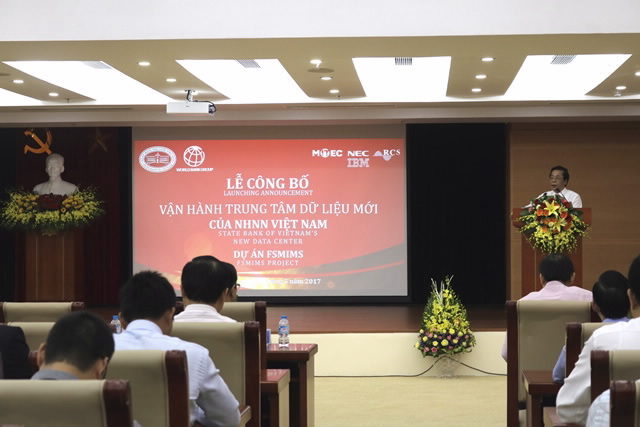 SBV Deputy Governor Nguyen Kim Anh delivered the opening speech.