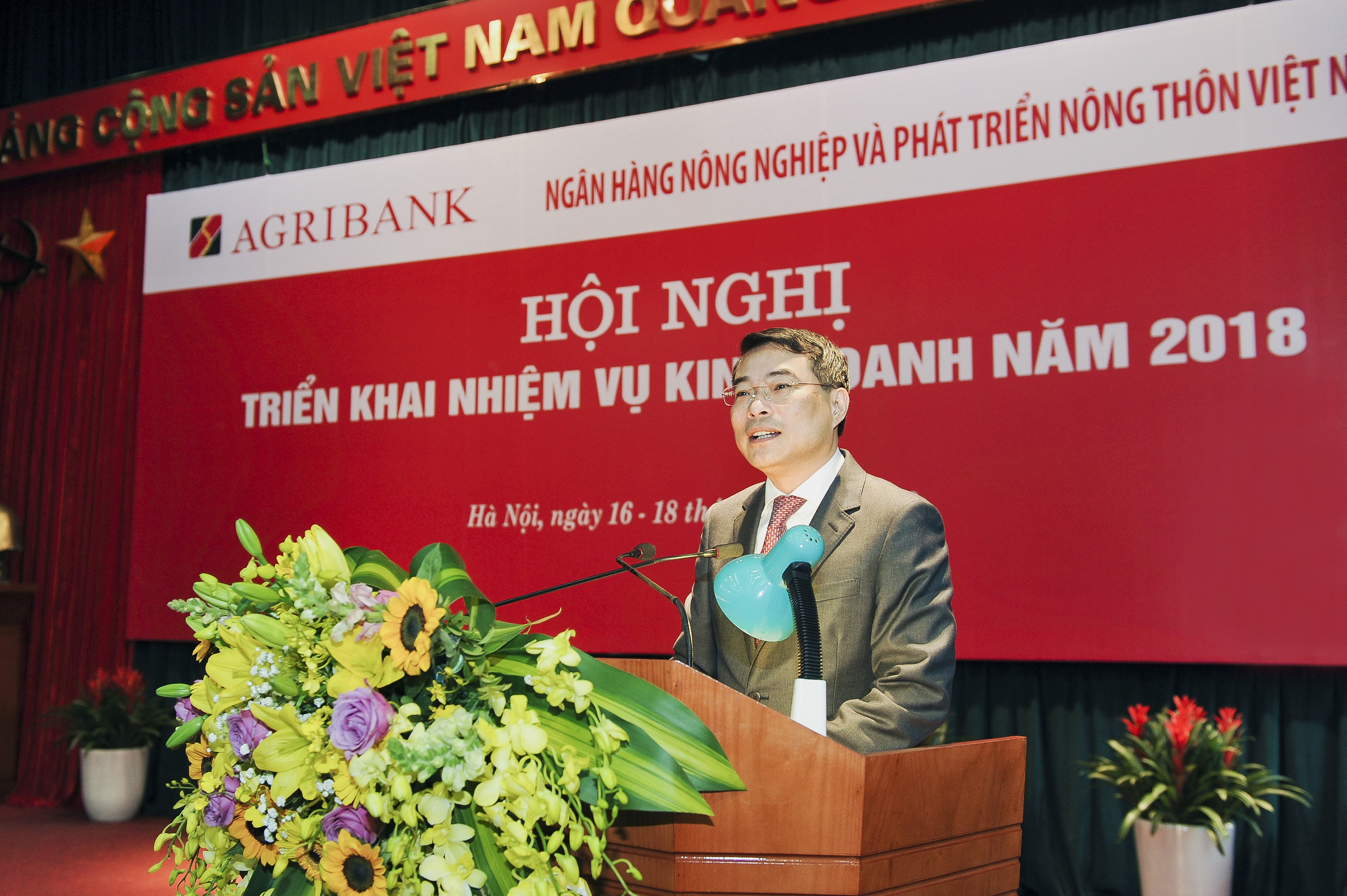 Agribank tổ chức Hội nghị triển khai nhiệm vụ kinh doanh năm 2018