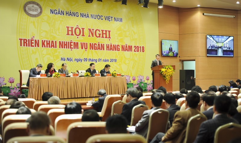 A snapshot of the conference on January 10, 2018