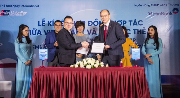 The signing ceremony