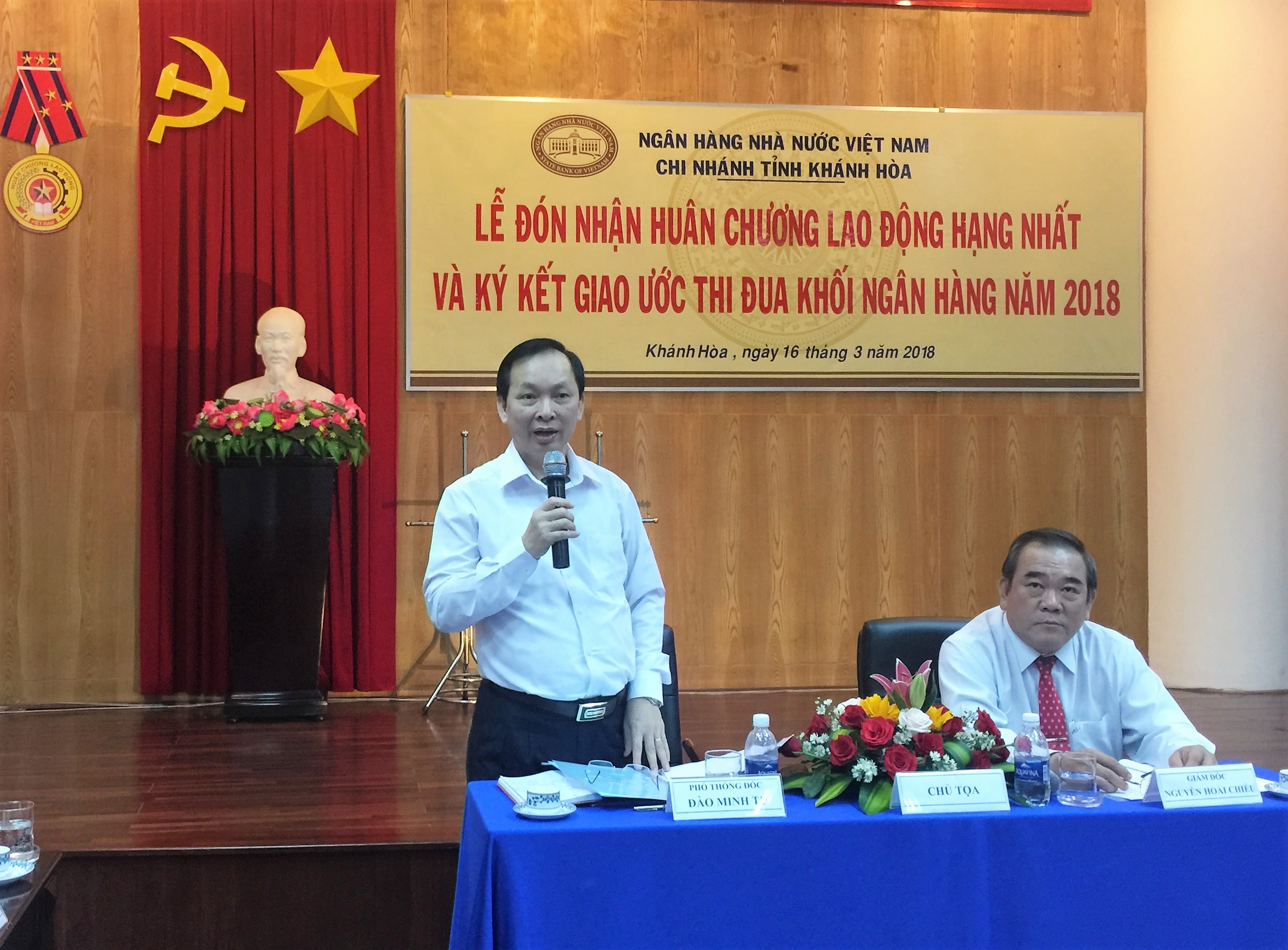 Phó Thống đốc NHNN Đào Minh Tú phát biểu chỉ đạo tại Hội nghị