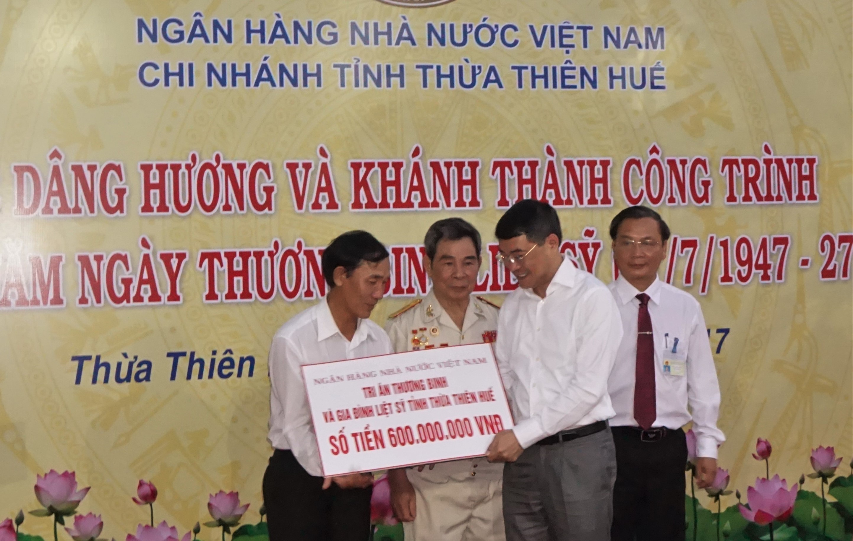 Ngành NH tri ân nhân ngày Thương binh Liệt sỹ