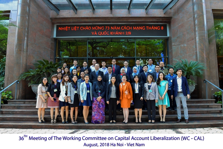 Cuộc họp lần thứ 36 của Nhóm công tác về Tự do hóa Tài khoản vốn ASEAN