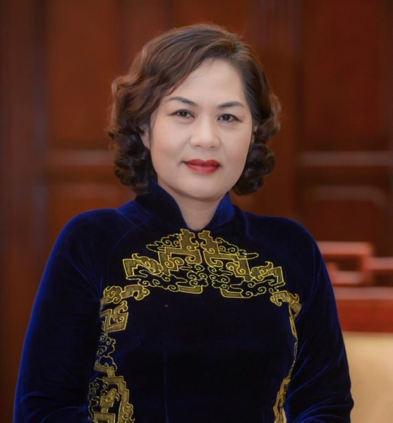 Mrs. Nguyen Thi Hong, SBV Governor - cum - Chairperson of the VBSP's Board of Directors