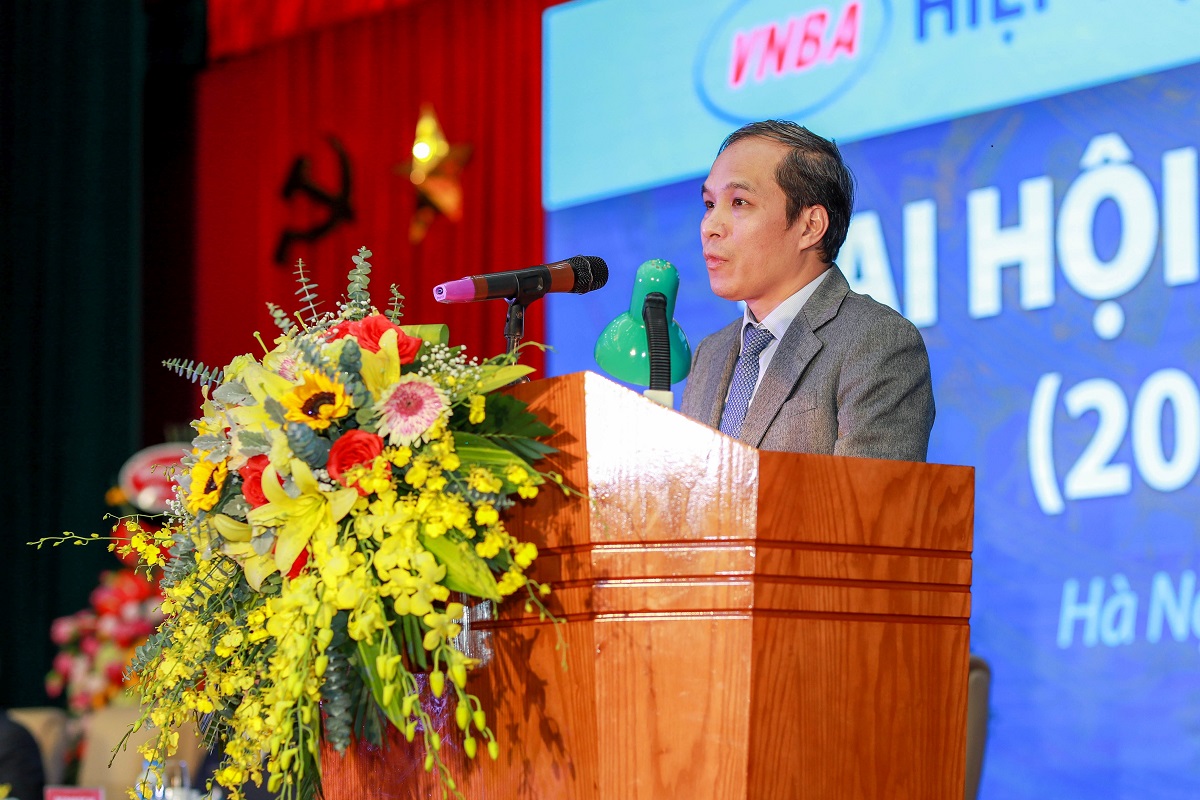 Phó Thống đốc NHNN Đoàn Thái Sơn phát biểu tại Đại hội