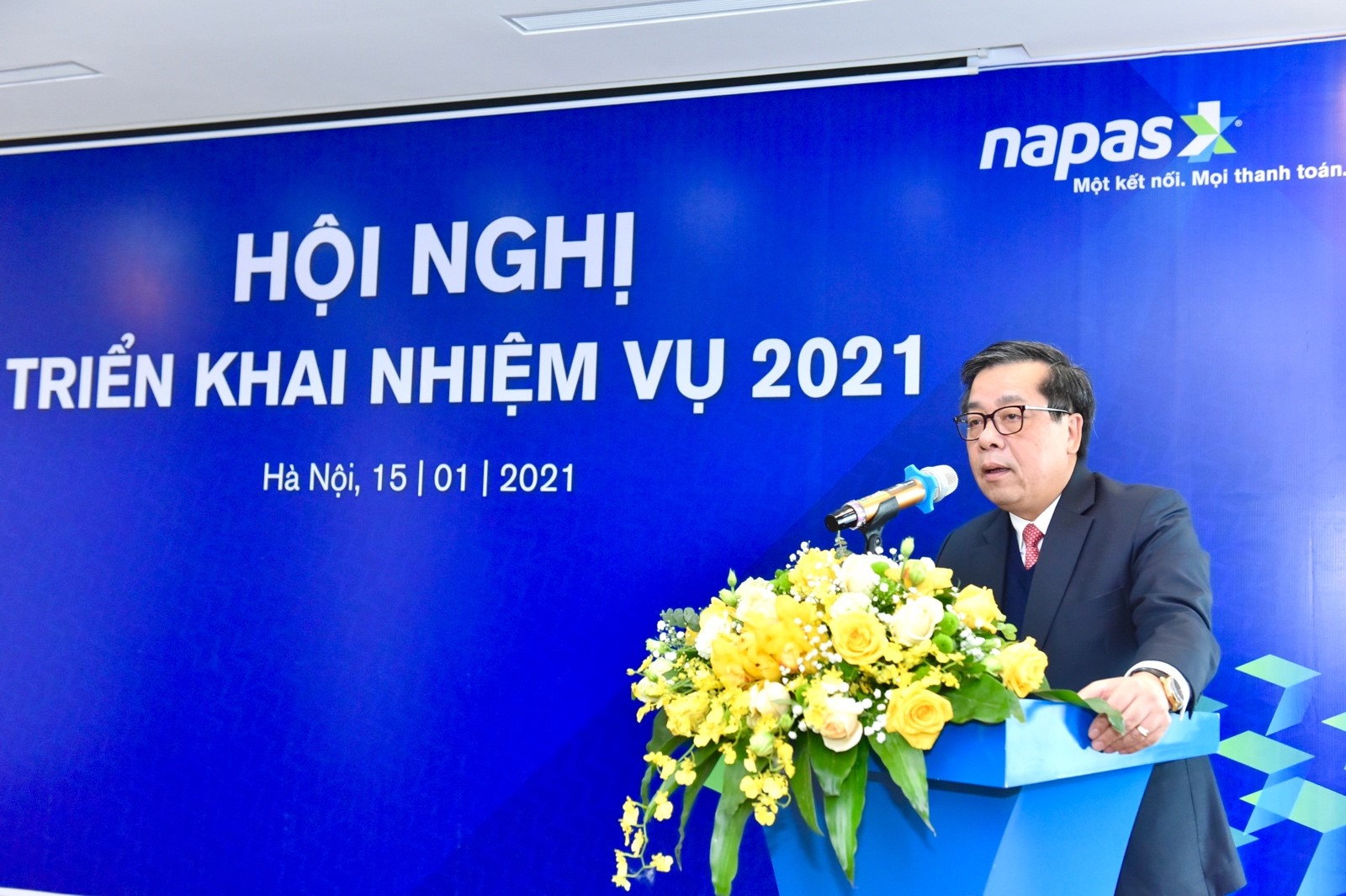 Phó Thống đốc Nguyễn Kim Anh phát biểu chỉ đạo tại Hội nghị