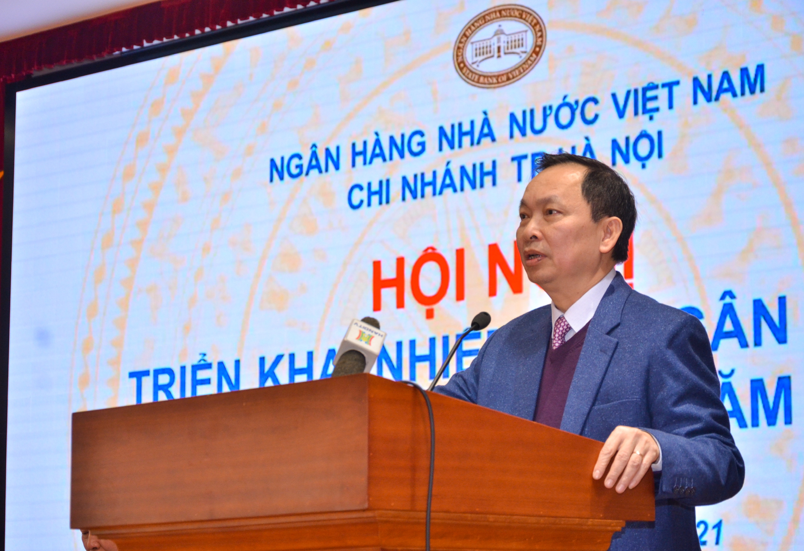 Phó Thống đốc NHNN Đào Minh Tú phát biểu tại Hội nghị