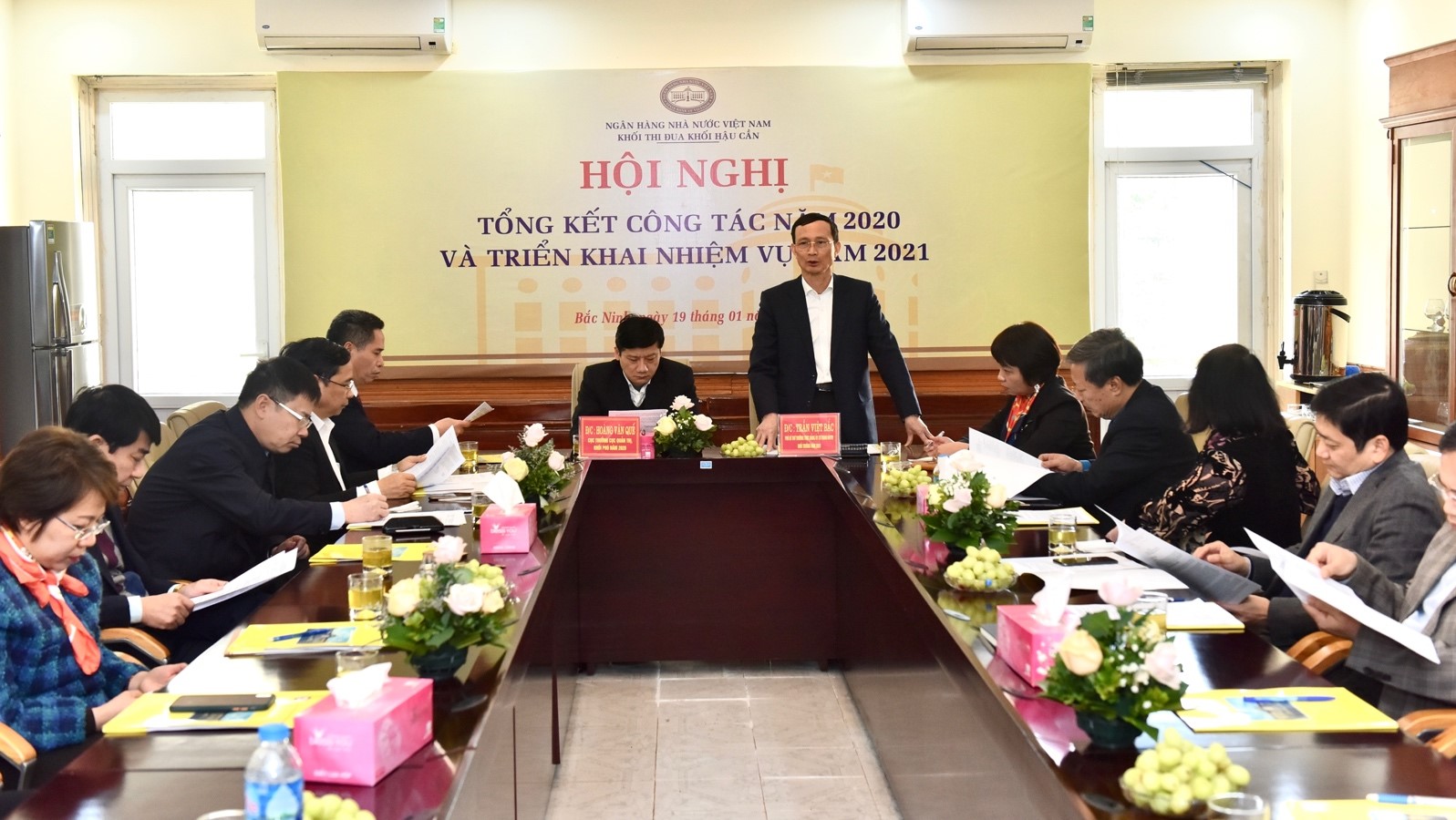 Hội nghị tổng kết công tác thi đua, khen thưởng Khối Hậu cần năm 2020 và phương hướng, nhiệm vụ trọng tâm năm 2021