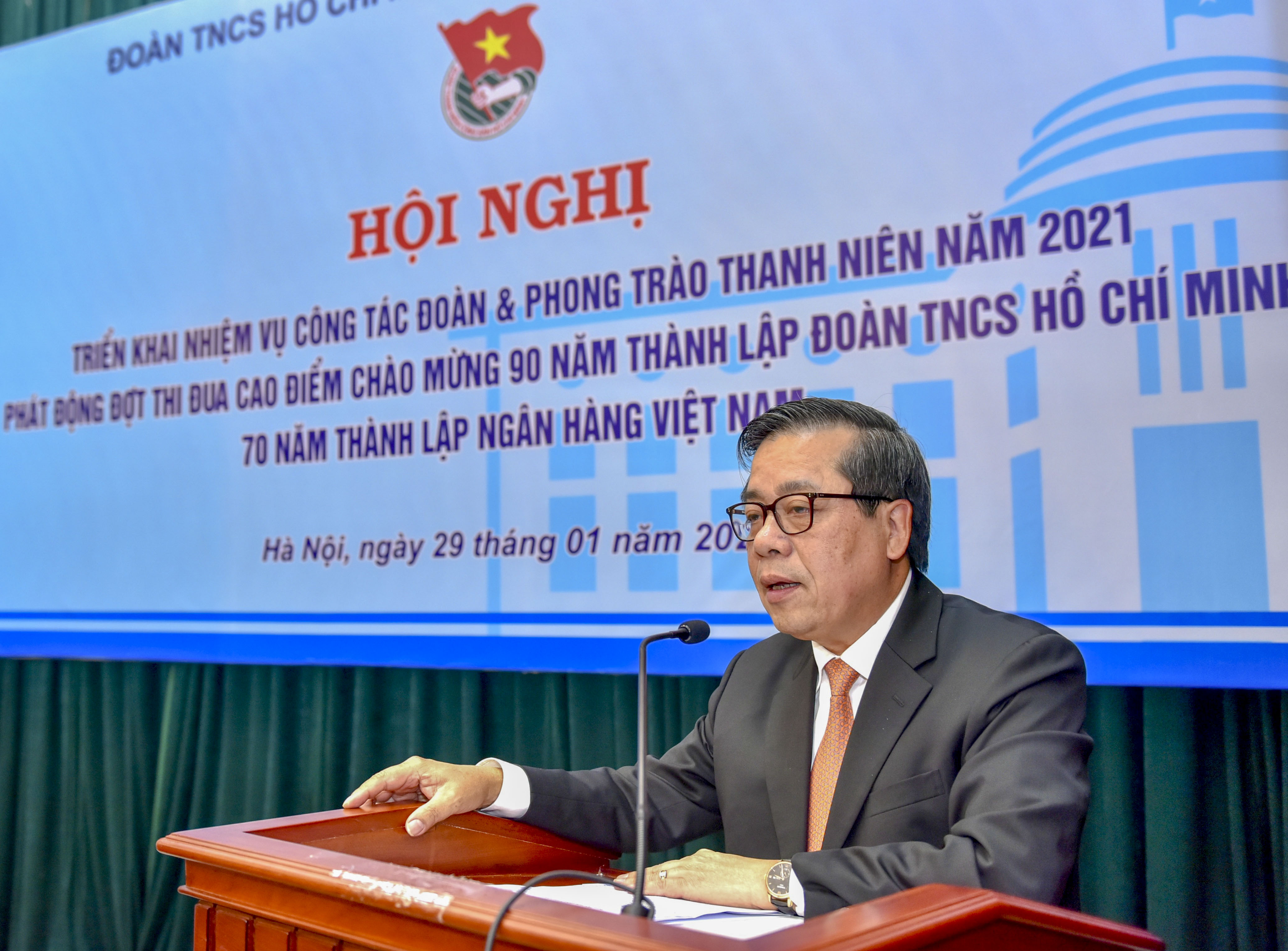 Phó Thống đốc Nguyễn Kim Anh phát biểu tại Hội nghị