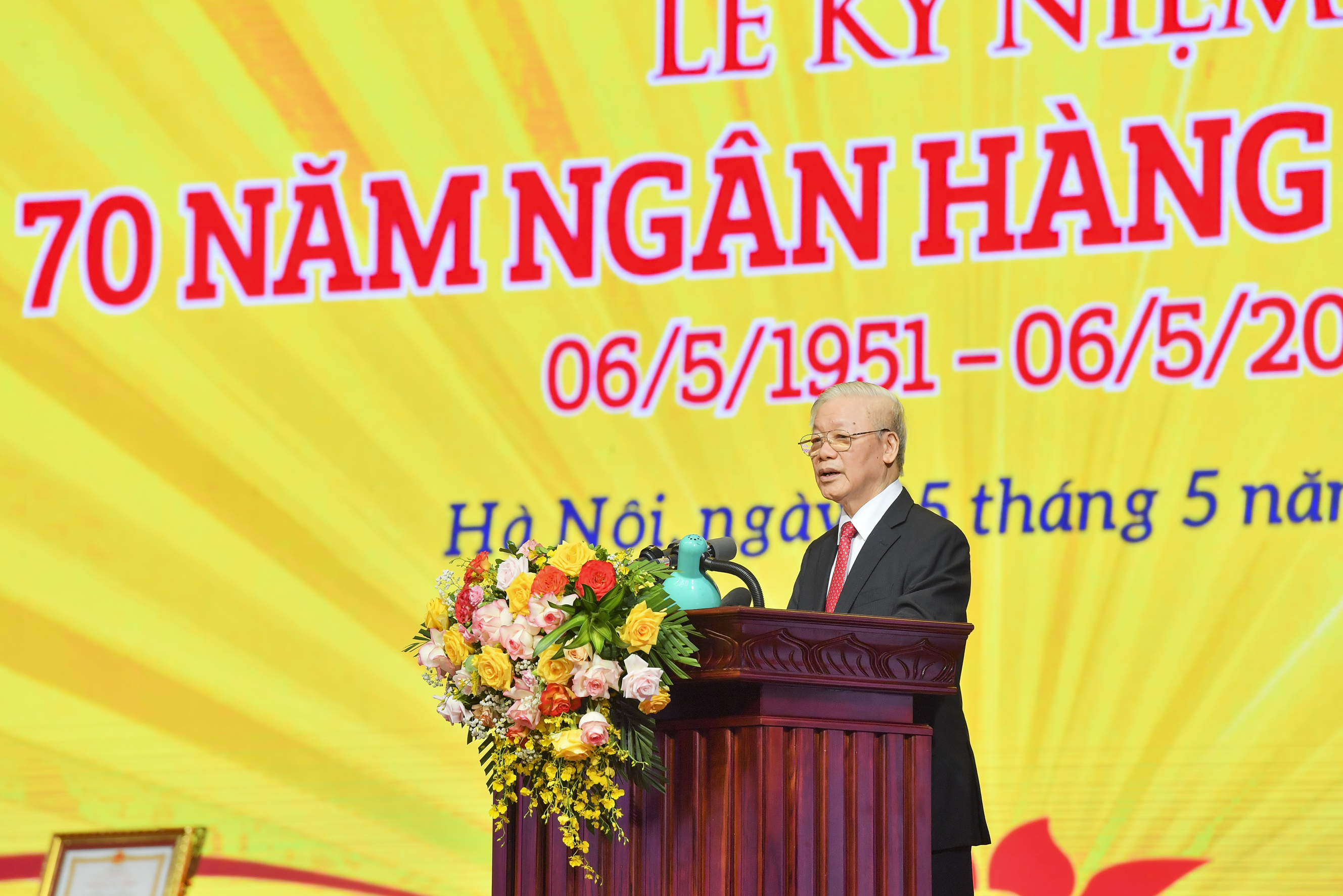 Tổng Bí thư Nguyễn Phú Trọng phát biểu tại Lễ kỷ niệm