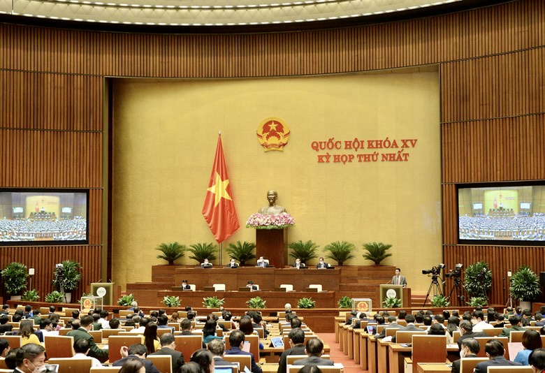Quốc hội thông qua các nghị quyết về phê chuẩn việc bổ nhiệm các thành viên Chính phủ