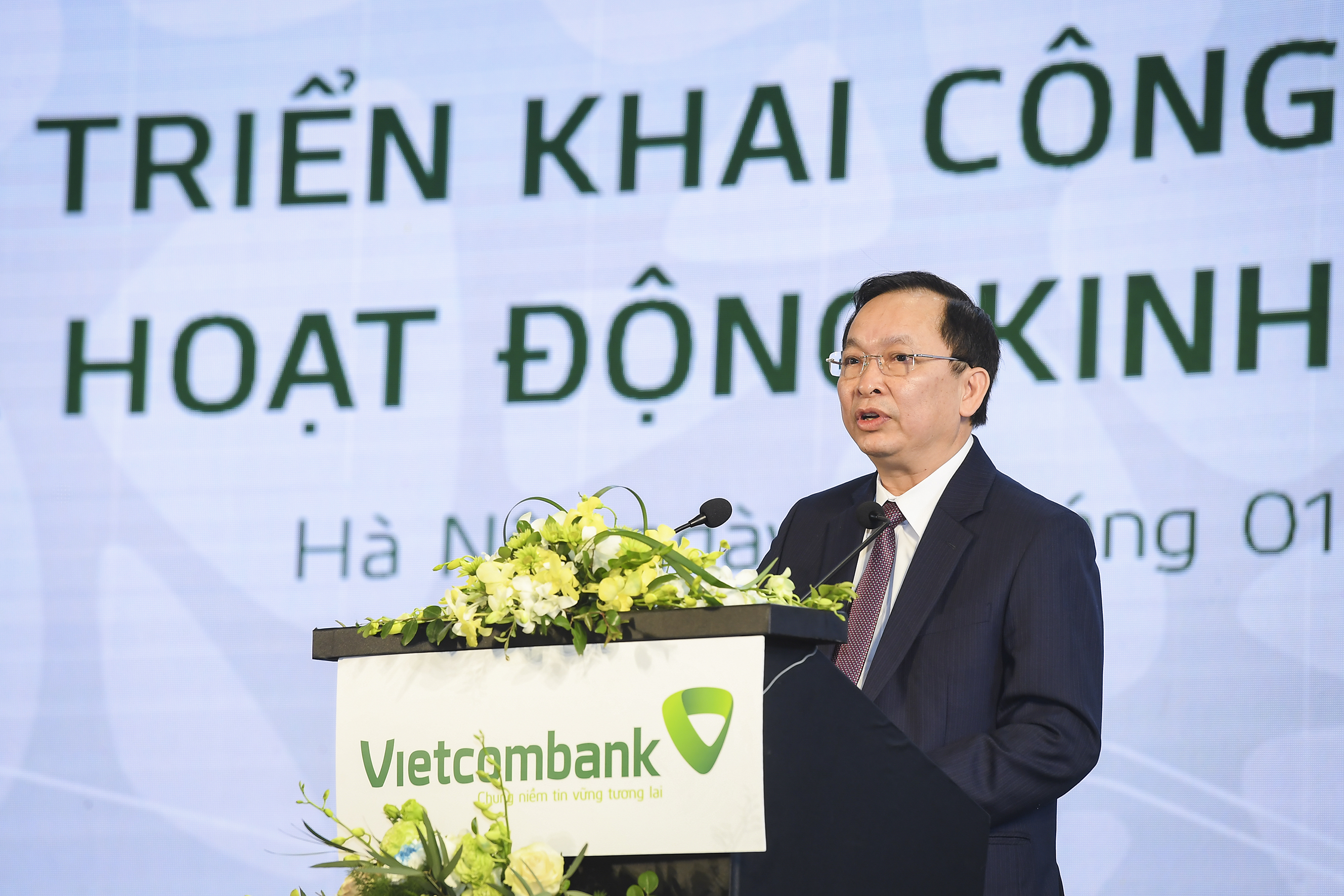 Phó Thống đốc Thường trực NHNN Đào Minh Tú phát biểu chỉ đạo tại Hội nghị
