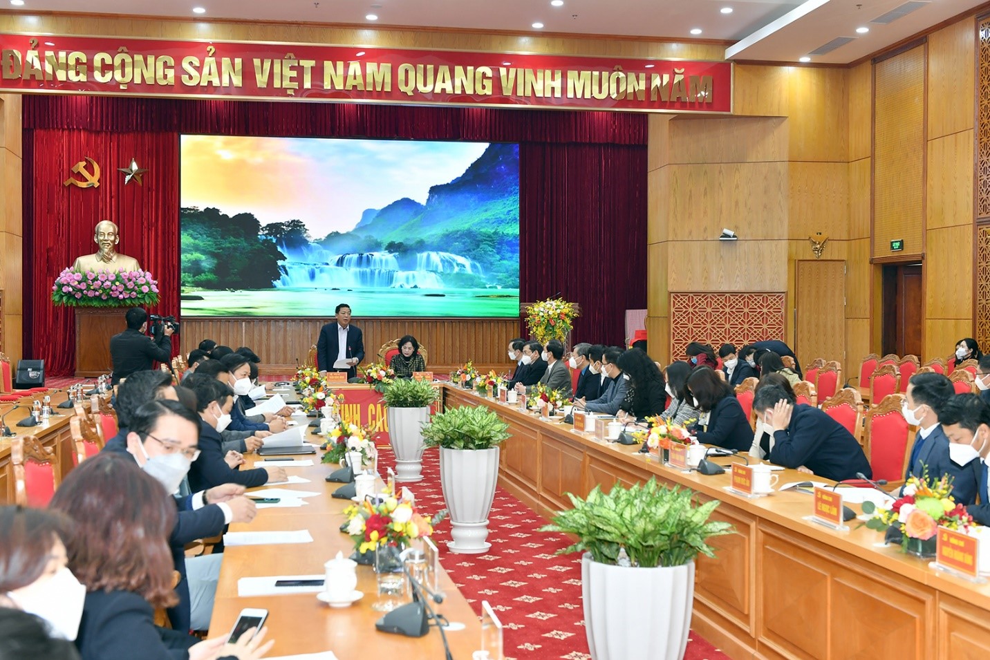 Toàn cảnh buổi làm việc