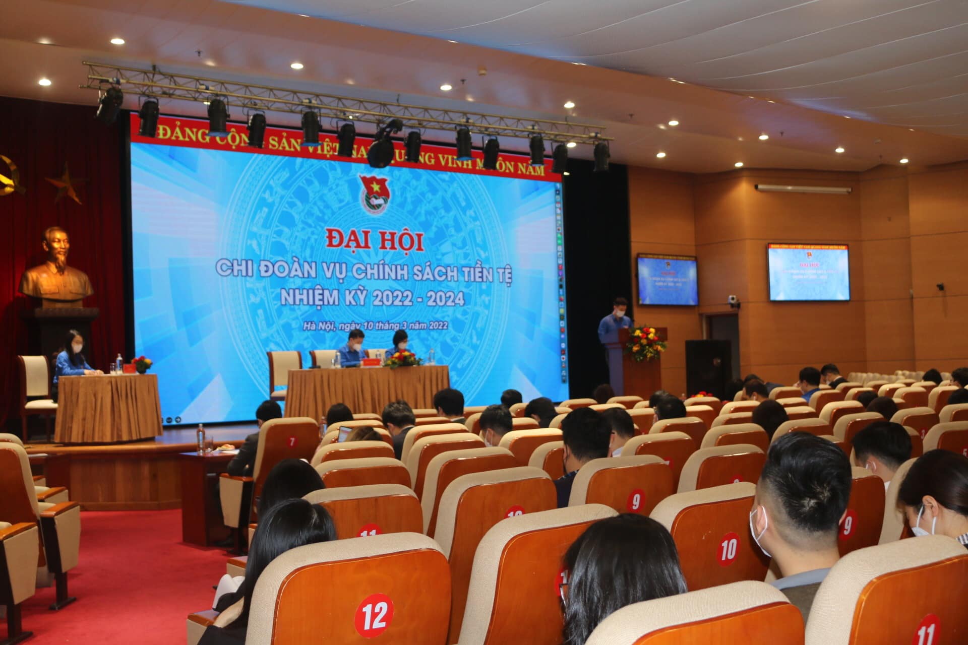 Toàn cảnh Đại hội Chi đoàn Vụ CSTT nhiệm kỳ 2022 – 2024.