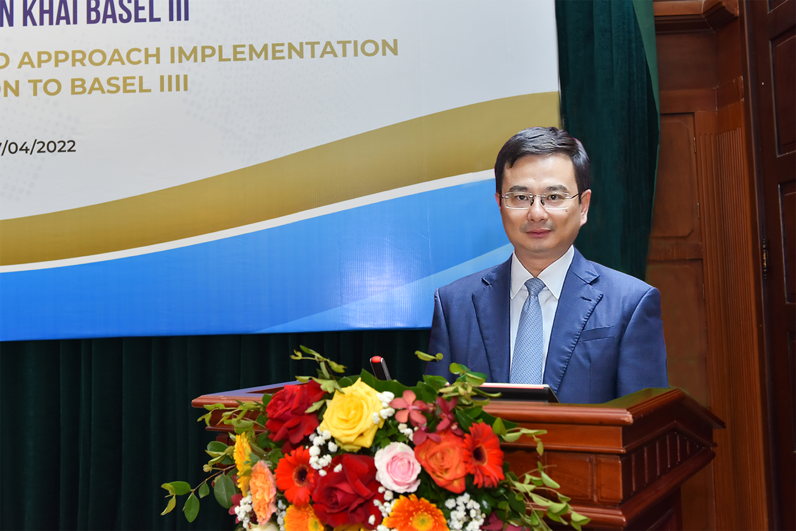 Phó Thống đốc Phạm Thanh Hà phát biểu khai mạc tại Tọa đàm