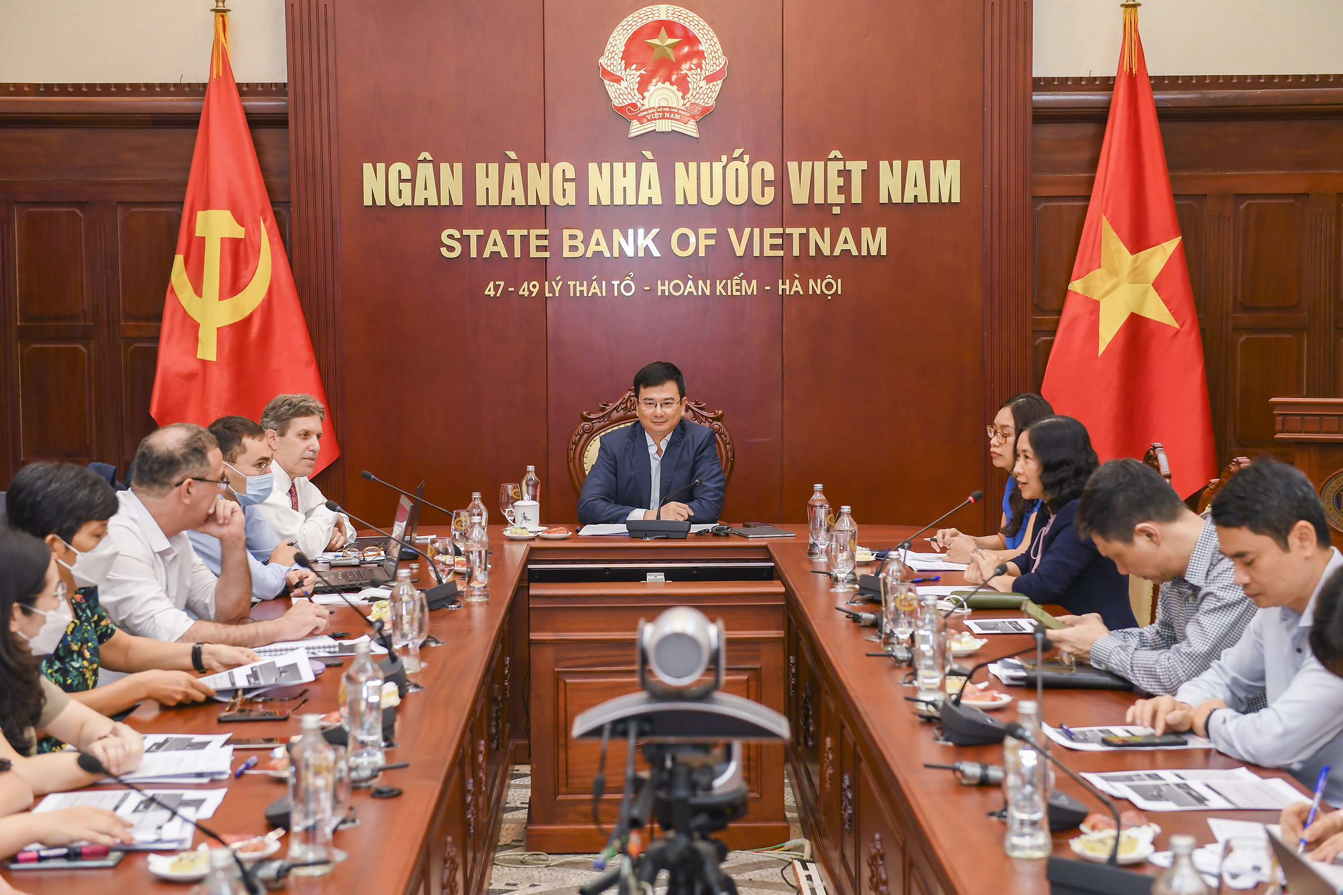 Phó Thống đốc Phạm Thanh Hà tham dự họp tổng kết đợt làm việc giai đoạn 2 Hỗ trợ kỹ thuật FPAS