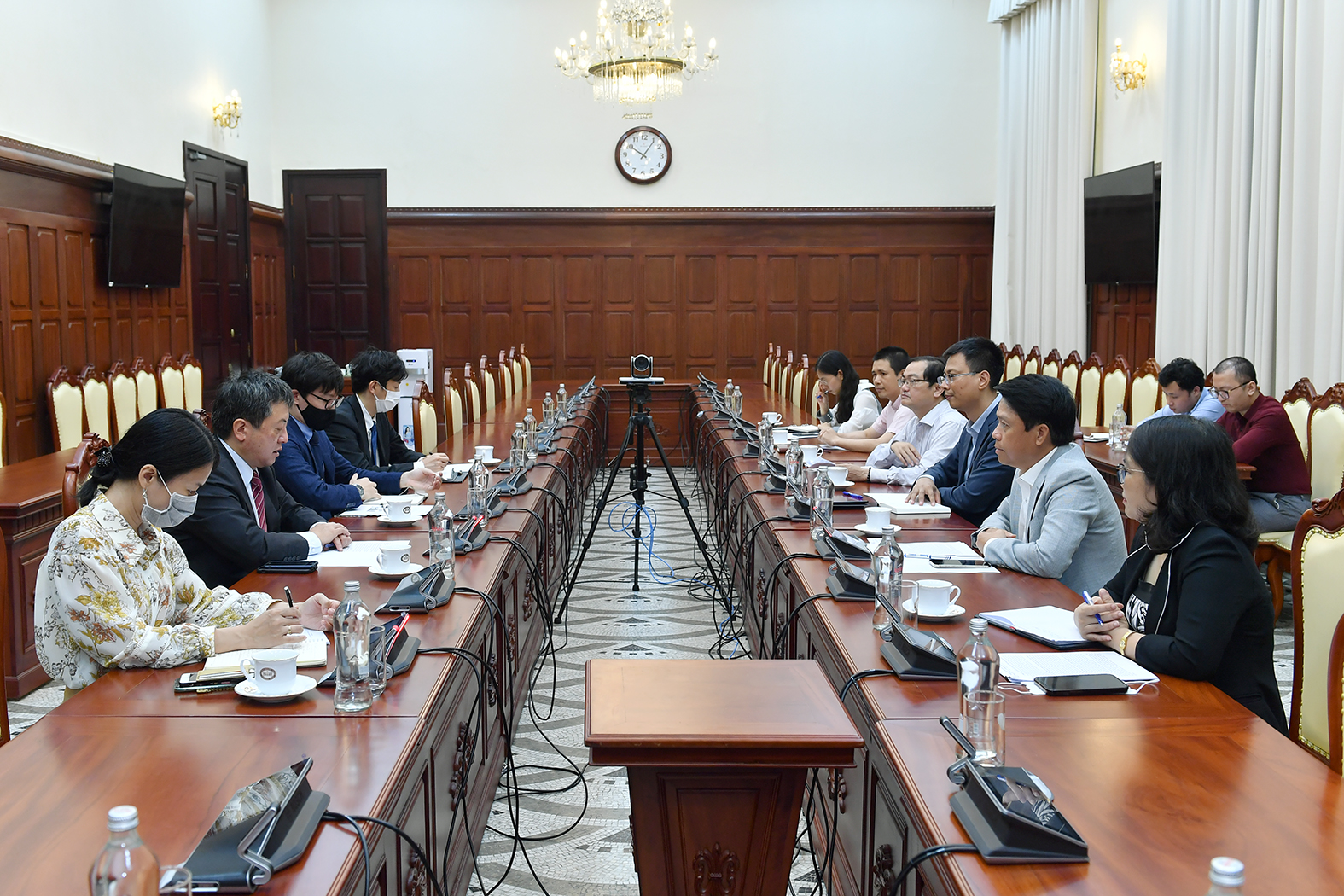Buổi làm việc giữa NHNN và JICA