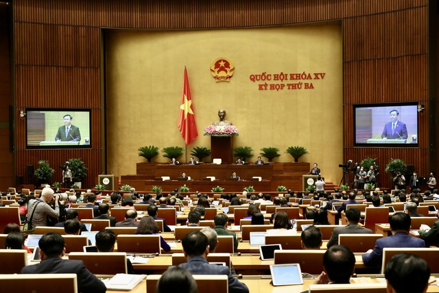 Toàn cảnh phiên khai mạc kỳ họp
