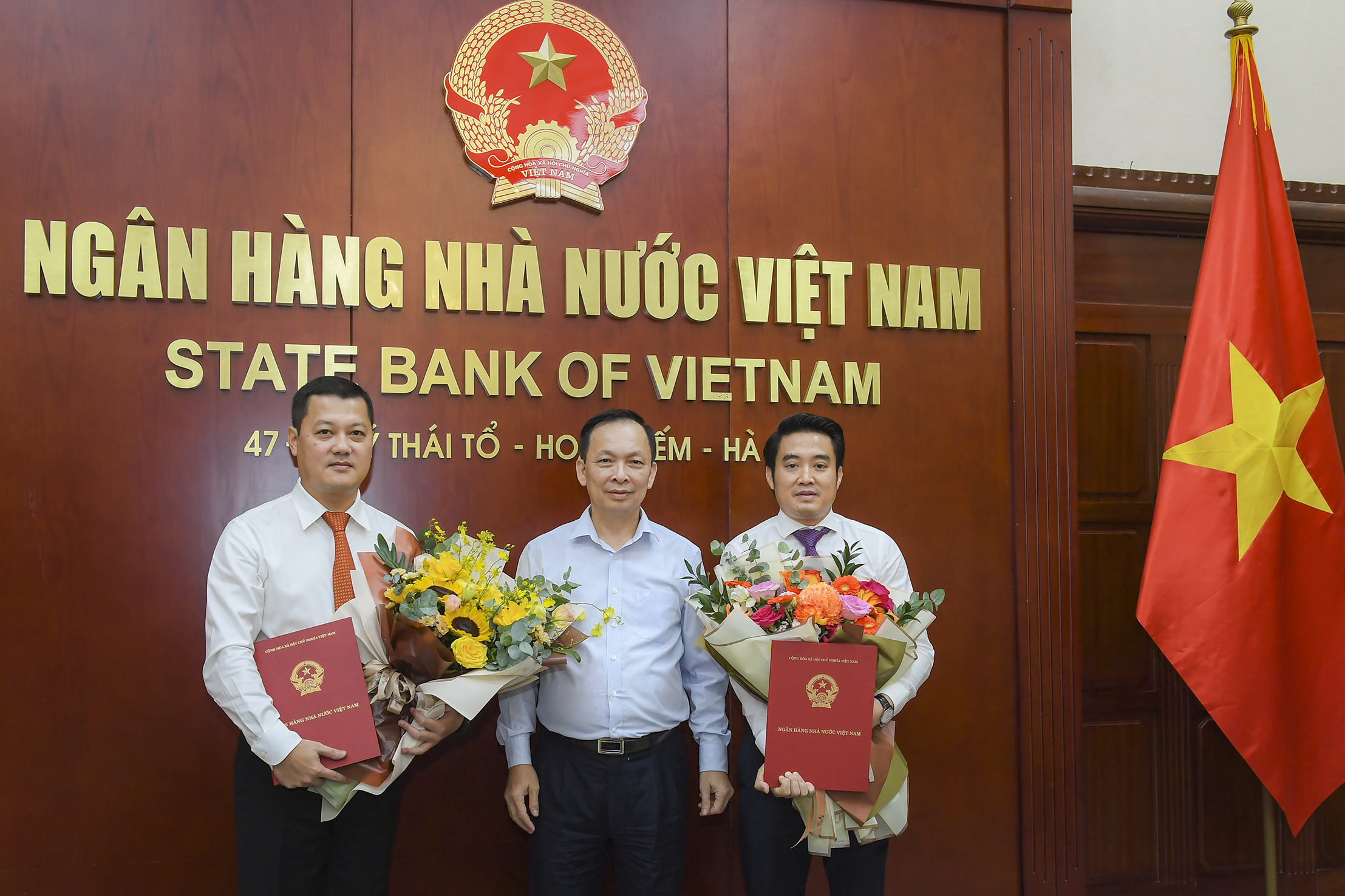Quyết định bổ nhiệm Chánh Văn phòng và Phó Chánh Văn phòng, Văn phòng Ban Cán sự Đảng NHNN