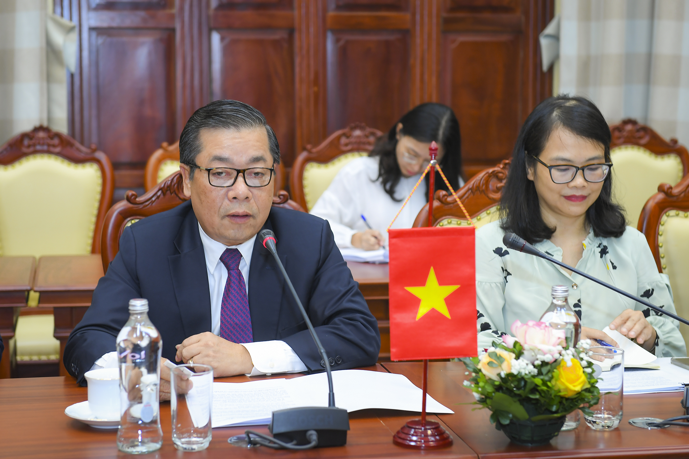 Phó Thống đốc NHNN Nguyễn Kim Anh