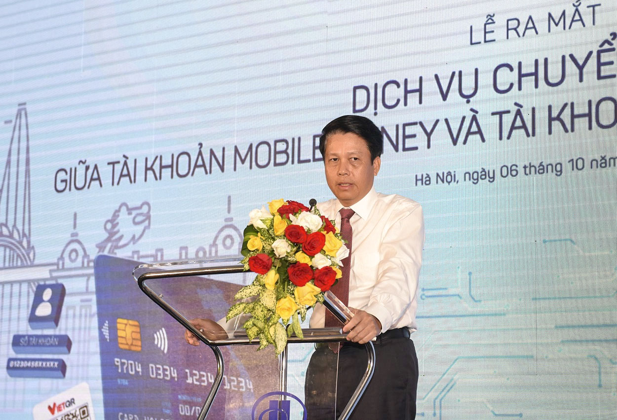 Phó Thống đốc Phạm Tiến Dũng phát biểu tại buổi lễ