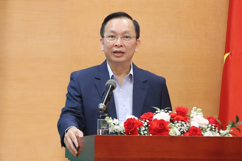 SBV First Deputy Governor Dao Minh Tu speaks at the Workshop