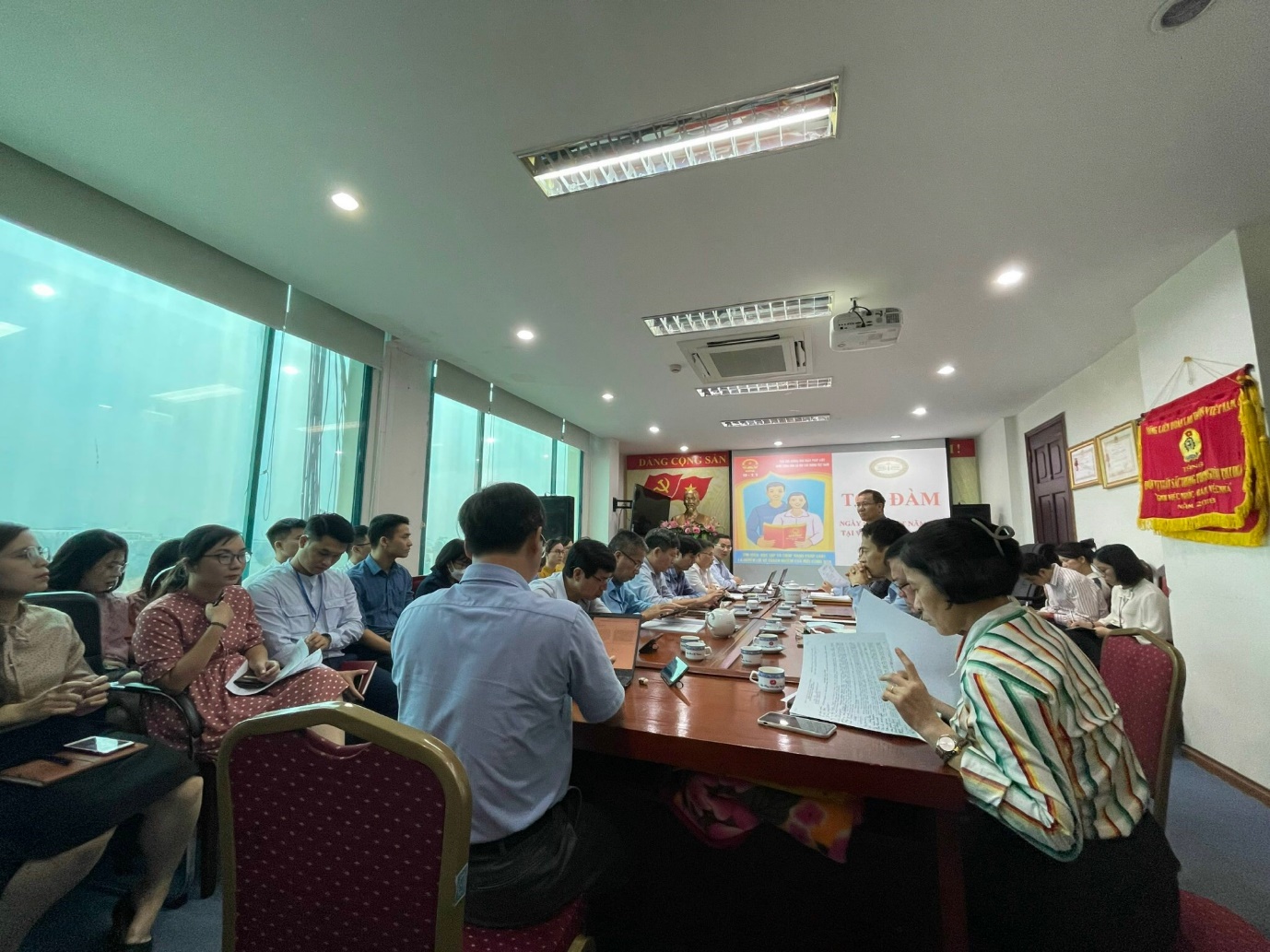 Toàn cảnh buổi Tọa đàm.