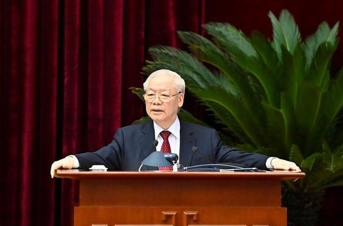 Tổng Bí thư Nguyễn Phú Trọng phát biểu chỉ đạo Hội nghị