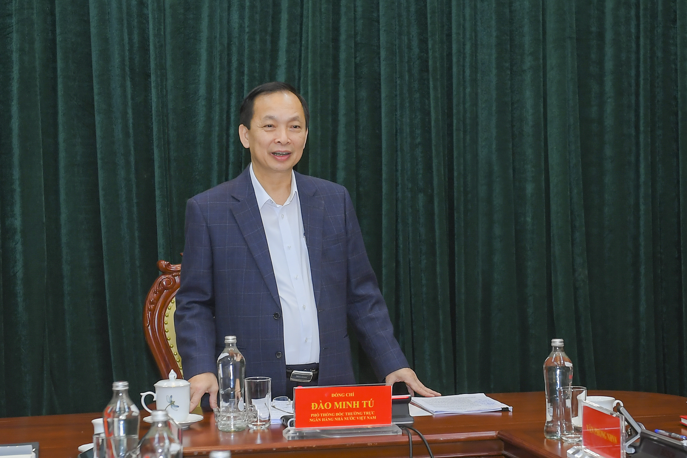 Phó Thống đốc Thường trực NHNN Đào Minh Tú