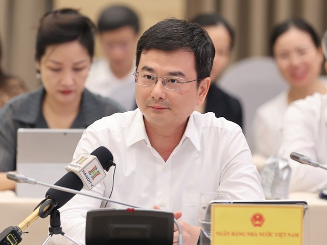 Phó Thống đốc NHNN Phạm Thanh Hà tại Họp báo Chính phủ
