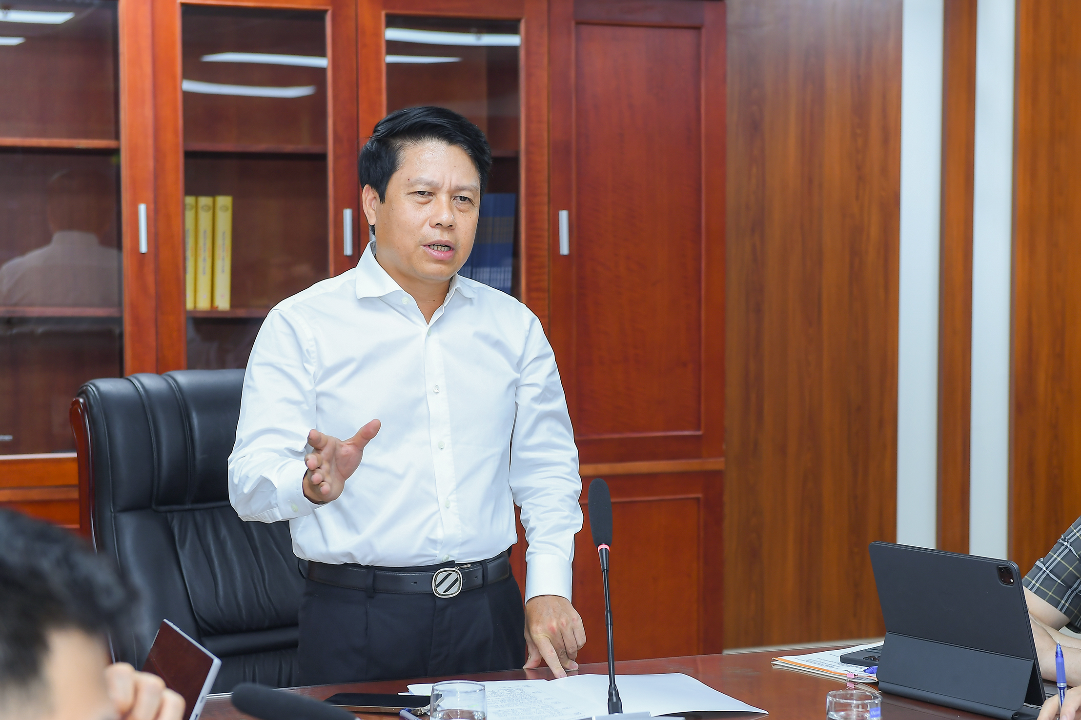 Phó Thống đốc NHNN Phạm Tiến Dũng chủ trì cuộc họp