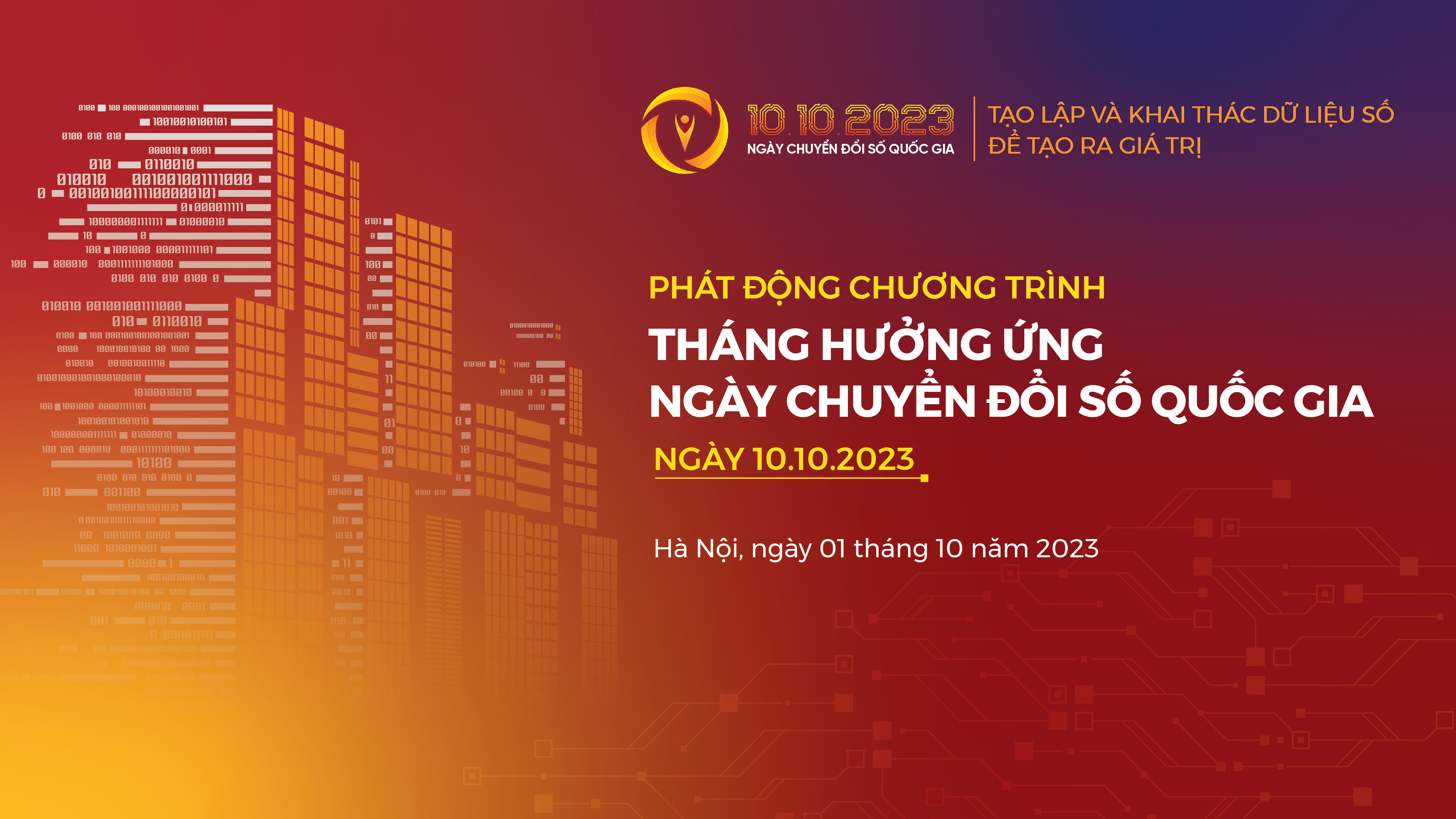 Backdrop Ngày CĐS Quốc gia 2023