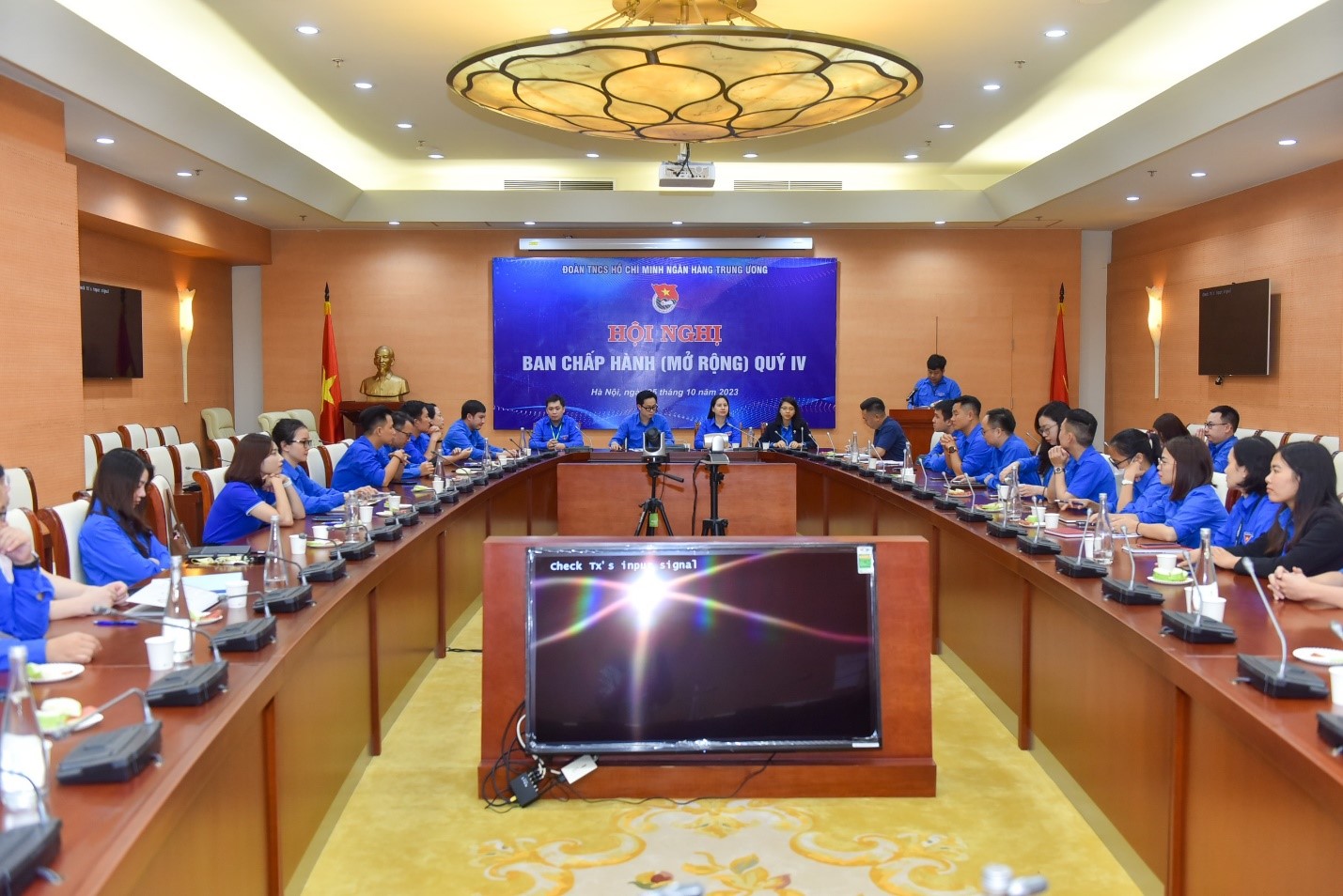 Hội nghị Ban Chấp hành Đoàn Thanh niên NHTW (mở rộng) quý IV/2023