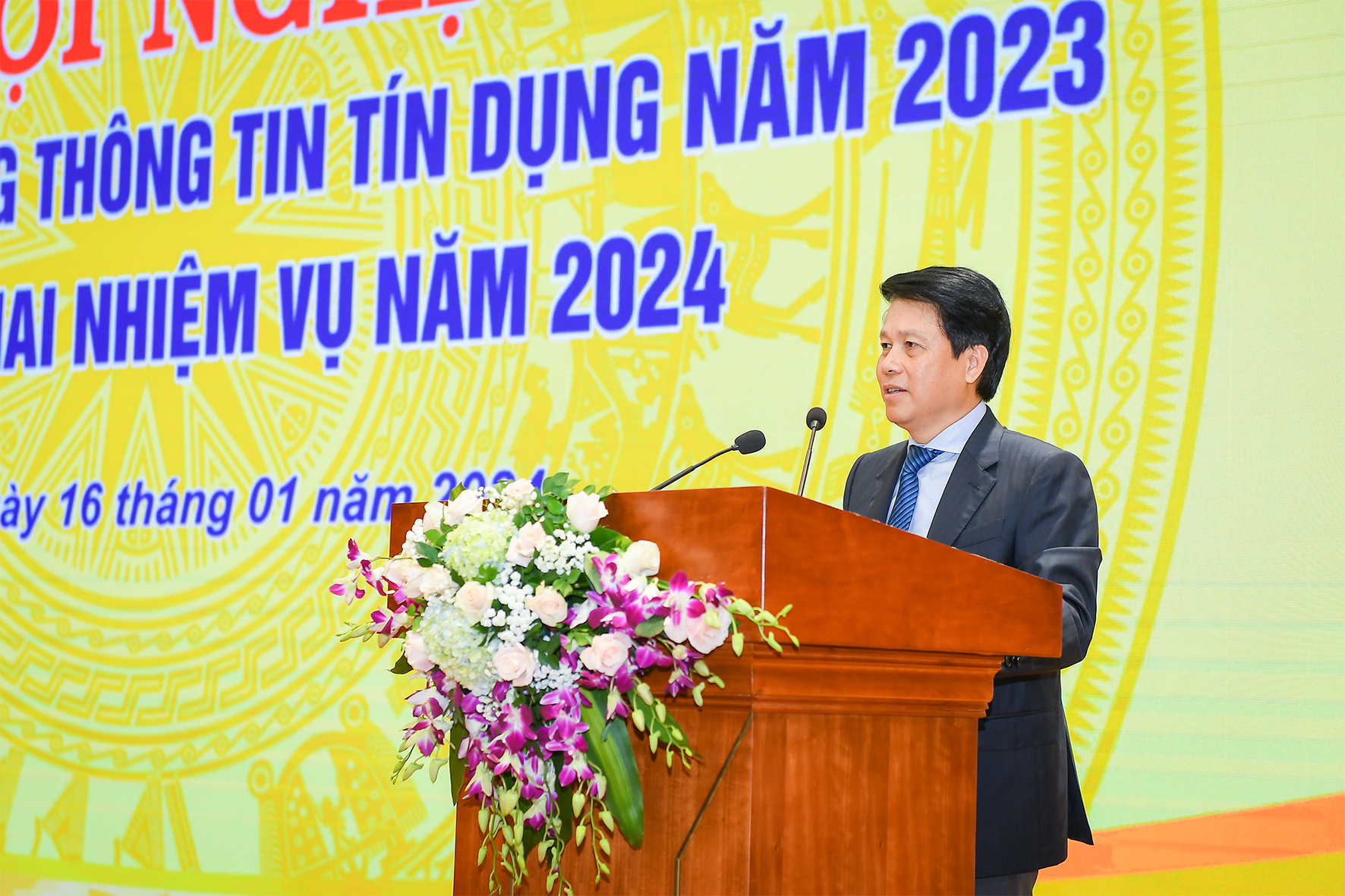 Phó Thống đốc Phạm Tiến Dũng phát biểu chỉ đạo Hội nghị