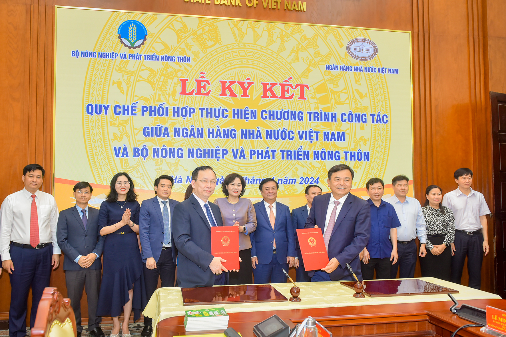 NHNN và Bộ Nông nghiệp và Phát triển Nông thôn ký kết Quy chế phối hợp