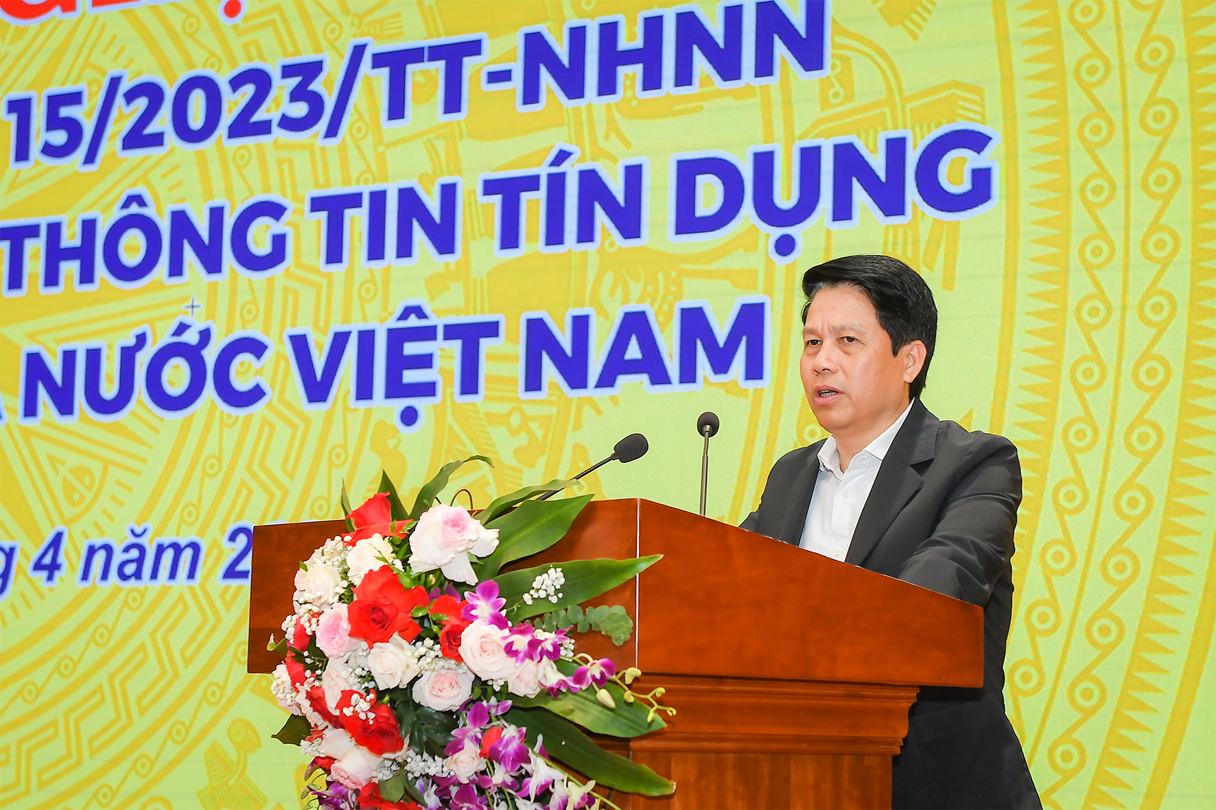 Phó Thống đốc Phạm Tiến Dũng phát biểu khai mạc Hội nghị