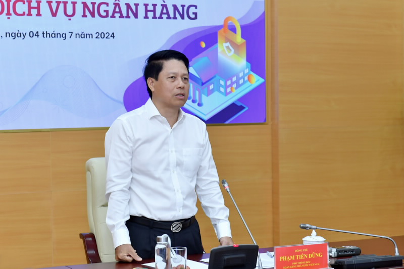 Deputy Governor Pham Tien Dzung chairs the Conference