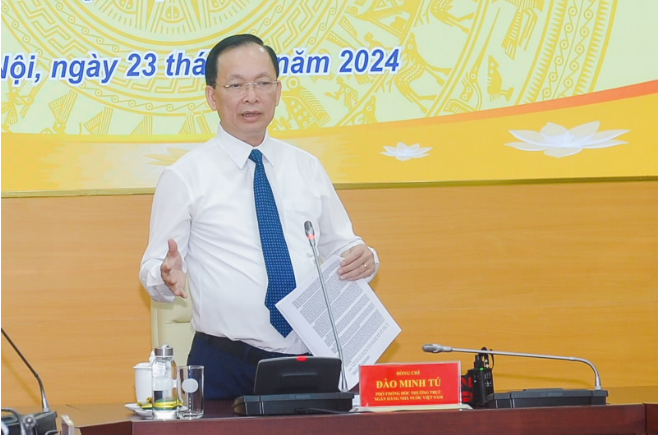 SBV First Deputy Governor Dao Minh Tu