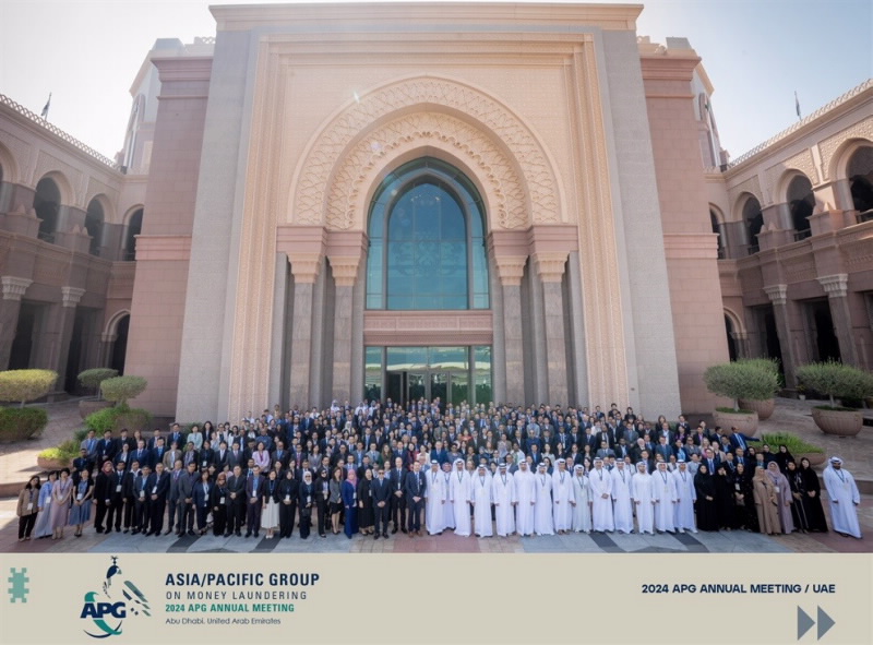Participants at the the 26th Annual Meeting of the Asia/Pacific Group on Money Laundering