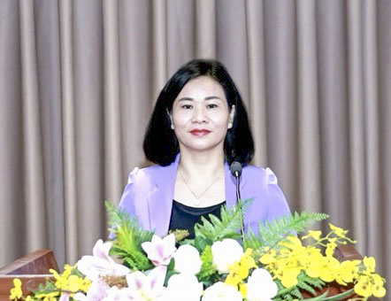 Ms. Nguyen Thi Tuyen, Member of the Central Executive Committee of the VCP, President of Vietnam Women's Union