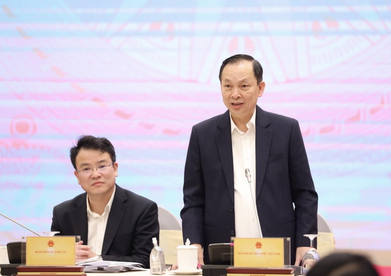 Deputy Governor Dao Minh Tu at the monthly Government’s Press Conference