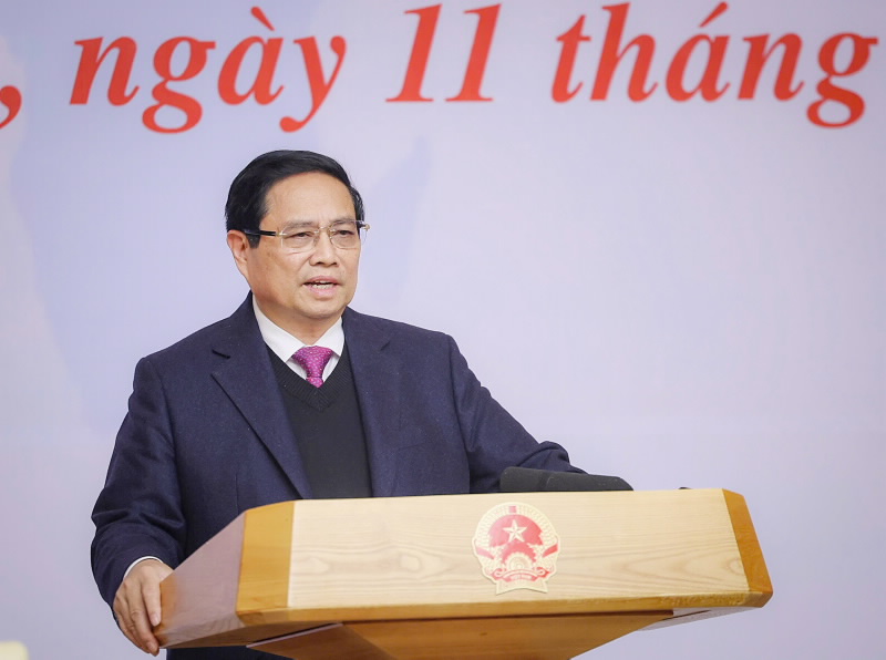 Prime Minister Pham Minh Chinh chairs the Conference between the Government’s Standing Committee and several commercial banks