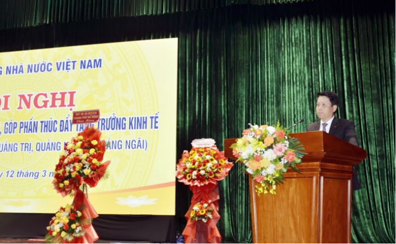 Deputy Governor Pham Tien Dzung speaks at the conference