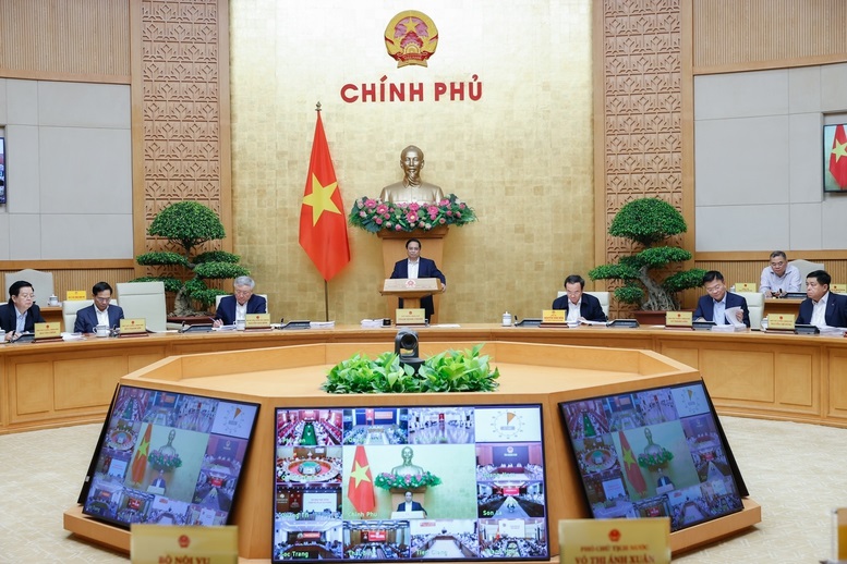 Thủ tướng Phạm Minh Chính chủ trì phiên họp Chính phủ thường kỳ tháng 3/2025