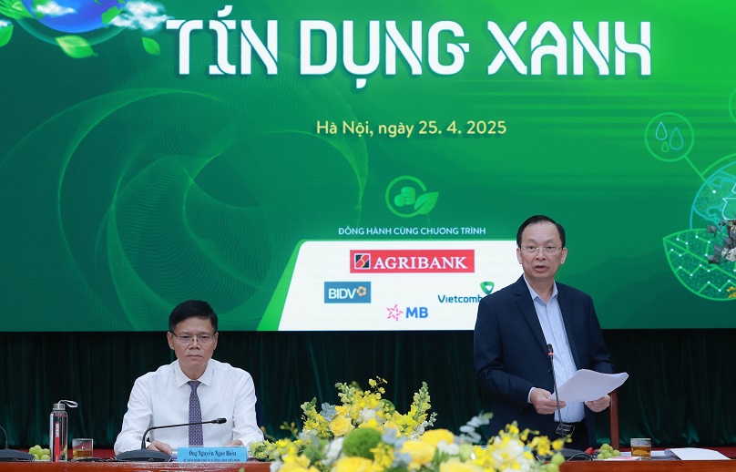 Phó Thống đốc Thường trực Đào Minh Tú phát biểu tại hội thảo