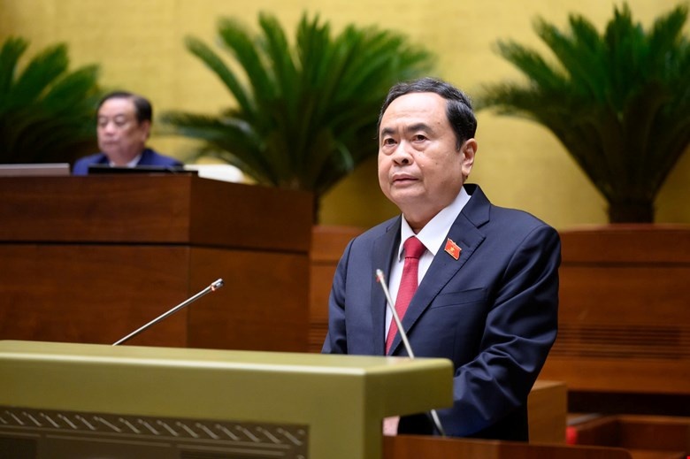 Chủ tịch Quốc hội Trần Thanh Mẫn phát biểu khai mạc Kỳ họp thứ 9, Quốc hội Khóa XV